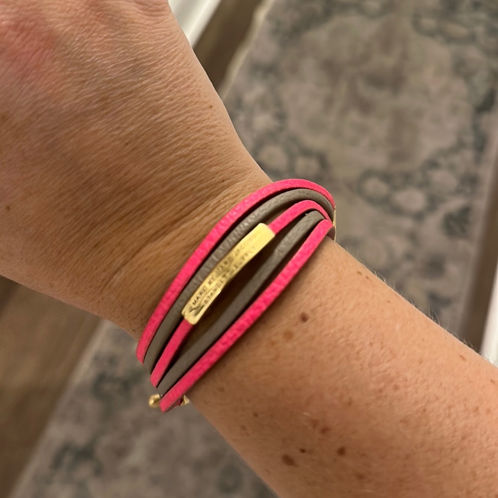 Marc by Marc Jacobs Leather Bracelet
